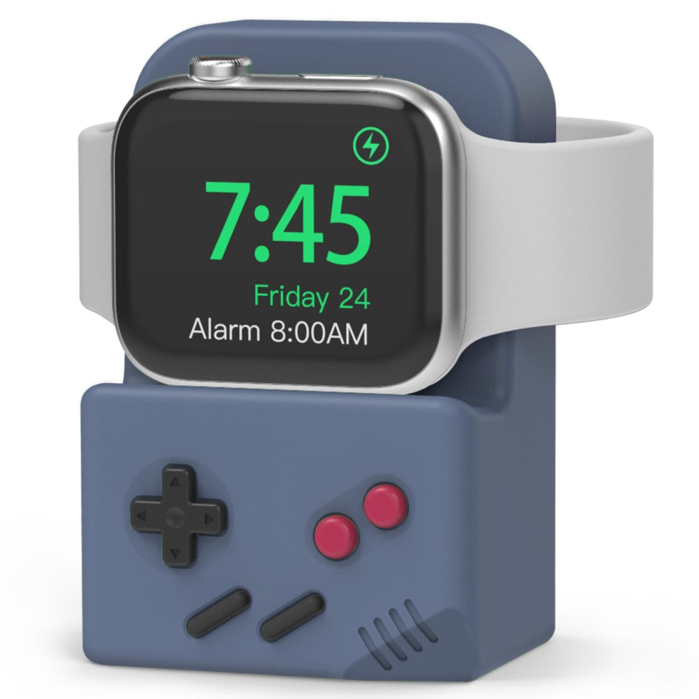 Silikone Holder passer til Apple Smartwatch - BlΓ₯#serie_3