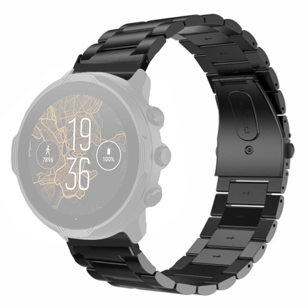 Vildt HΓ₯rdfΓΈr Metal Universal Rem passer til Smartwatch - Sort#serie_1