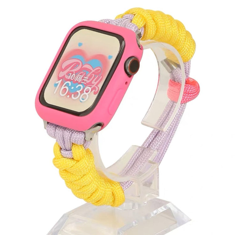 Super Kønt Metal Og Nylon Universal Rem passer til Apple Smartwatch - Flerfarvet#serie_3