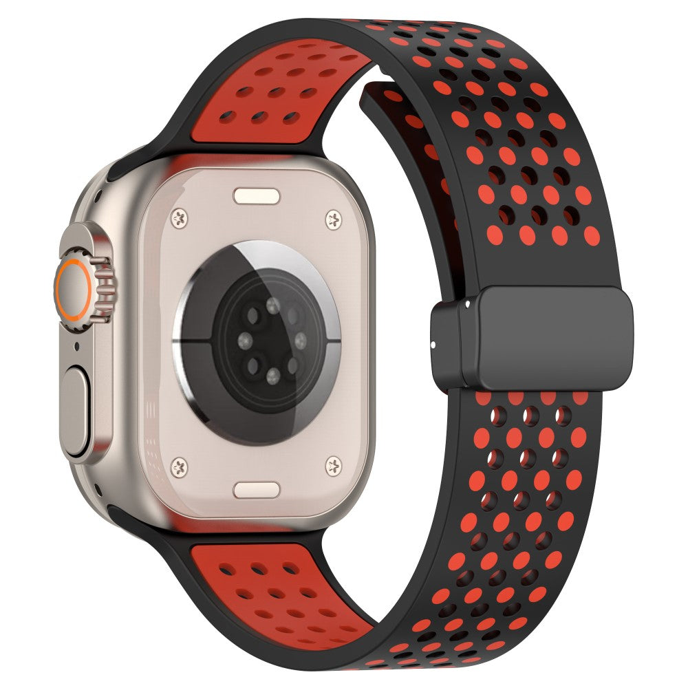 Meget Fantastisk Silikone Universal Rem passer til Apple Smartwatch - RΓΈd#serie_1