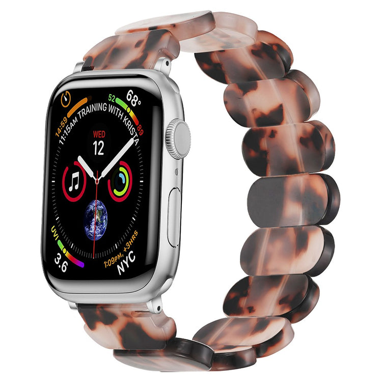 Watch Band Apple Watch Ultra 2 Ultra 49mm / 45mm / 44mm / 42mm Elastic Resin Strap - Tan#serie_13
