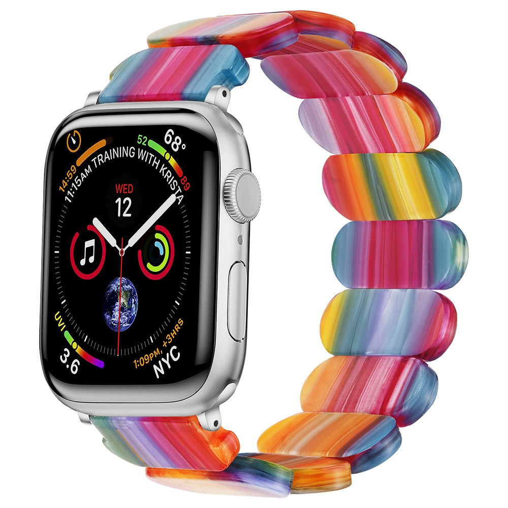 Watch Strap Apple Watch Series 41mm / 40mm / 38mm Elastic Band Bracelet - Rainbow#serie_23