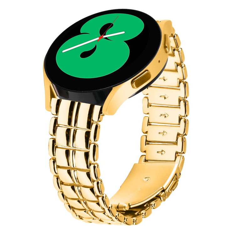 Holdbart Metal Universal Rem passer til Samsung Smartwatch - Guld#serie_1