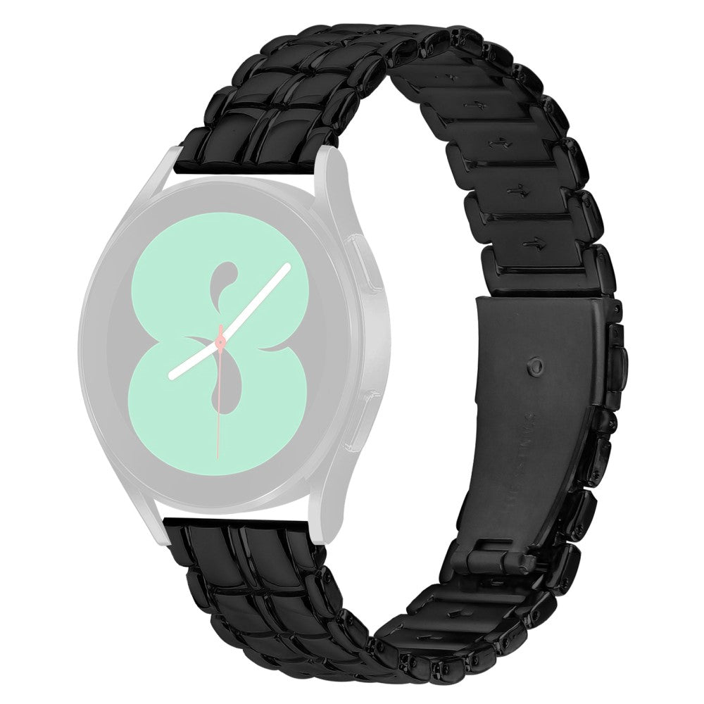 Holdbart Metal Universal Rem passer til Samsung Smartwatch - Sort#serie_2