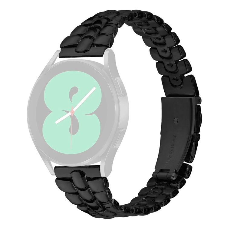 Meget Cool Metal Universal Rem passer til Samsung Smartwatch - Sort#serie_1