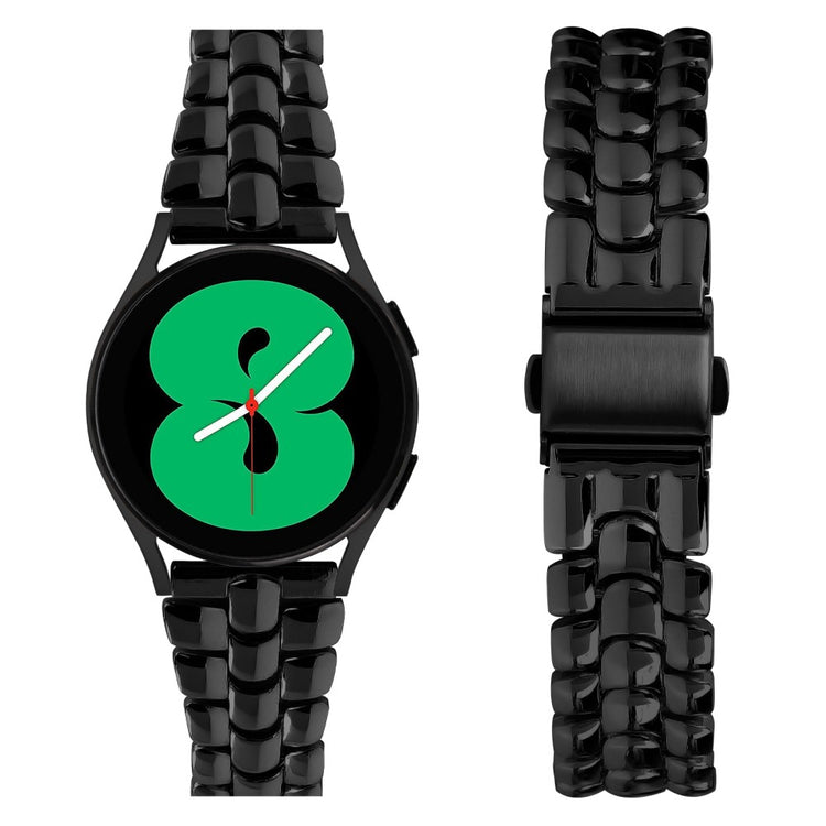 Meget Cool Metal Universal Rem passer til Samsung Smartwatch - Sort#serie_1