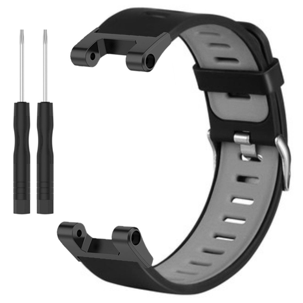 Silikone Universal Rem passer til Amazfit T-Rex 1 / Amazfit T-Rex Pro - SΓΈlv#serie_1