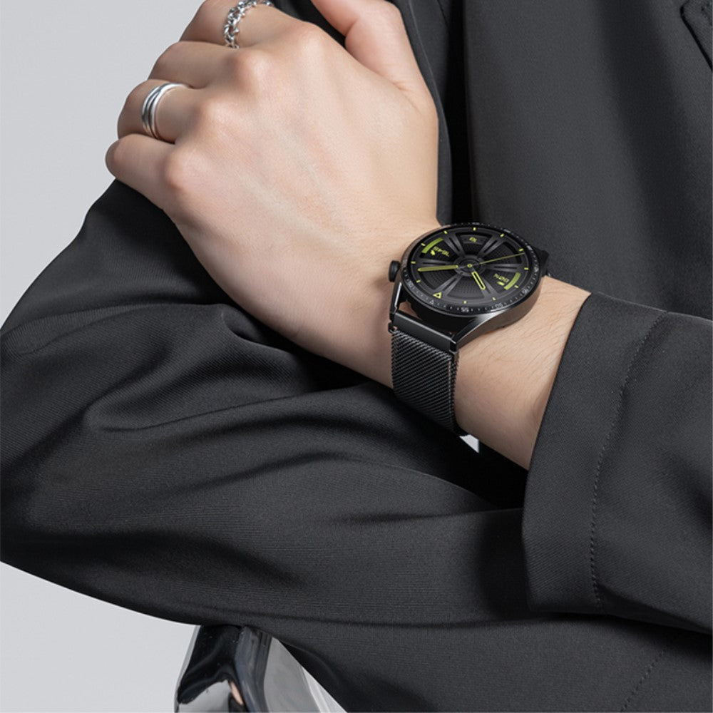 Meget Pænt Metal Universal Rem passer til Smartwatch - Sølv#serie_3