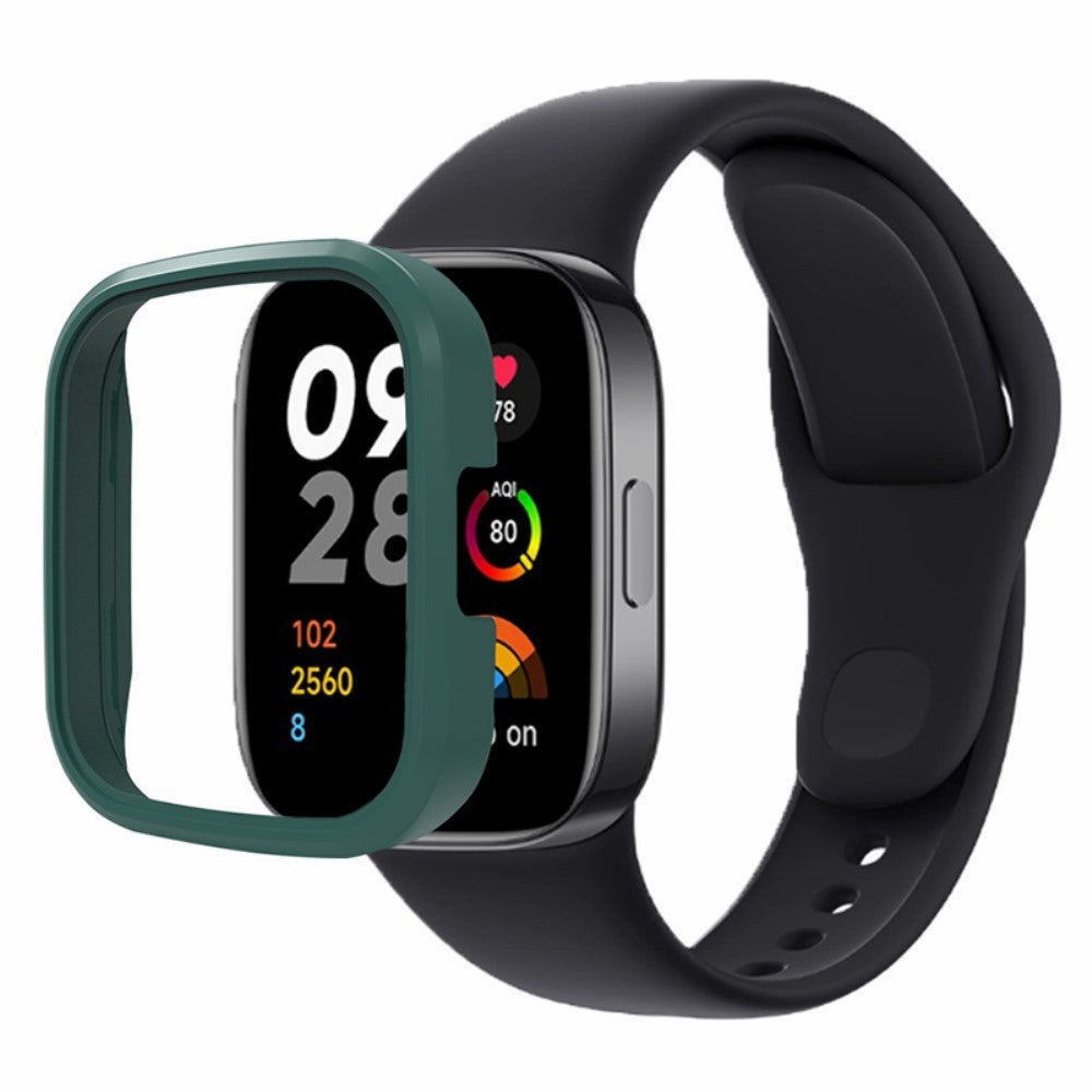 Beskyttende Silikone Bumper passer til Xiaomi Redmi Watch 3 - GrΓΈn#serie_1