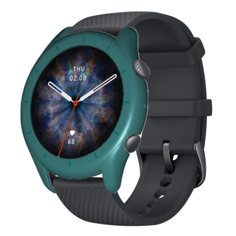 Stødsikker Silikone Universal Bumper passer til Amazfit GTR 3 / Amazfit GTR 3 Pro - Grøn#serie_1