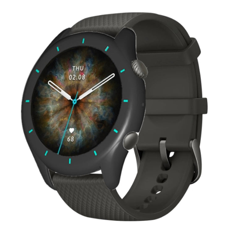 Stødsikker Silikone Universal Bumper passer til Amazfit GTR 3 / Amazfit GTR 3 Pro - Blå#serie_5