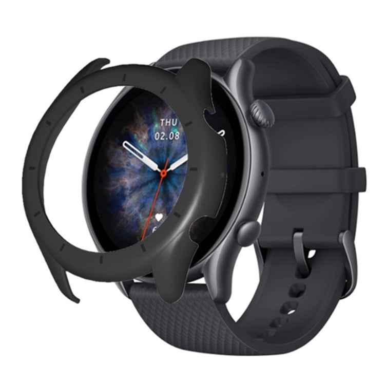 Stødsikker Silikone Universal Bumper passer til Amazfit GTR 3 / Amazfit GTR 3 Pro - Sort#serie_6