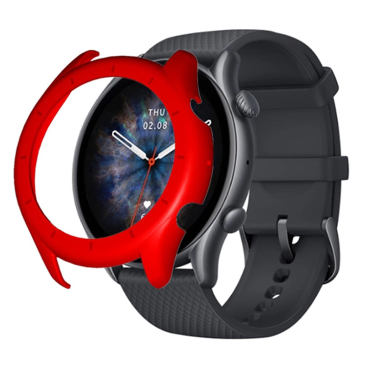Stødsikker Silikone Universal Bumper passer til Amazfit GTR 3 / Amazfit GTR 3 Pro - Rød#serie_7