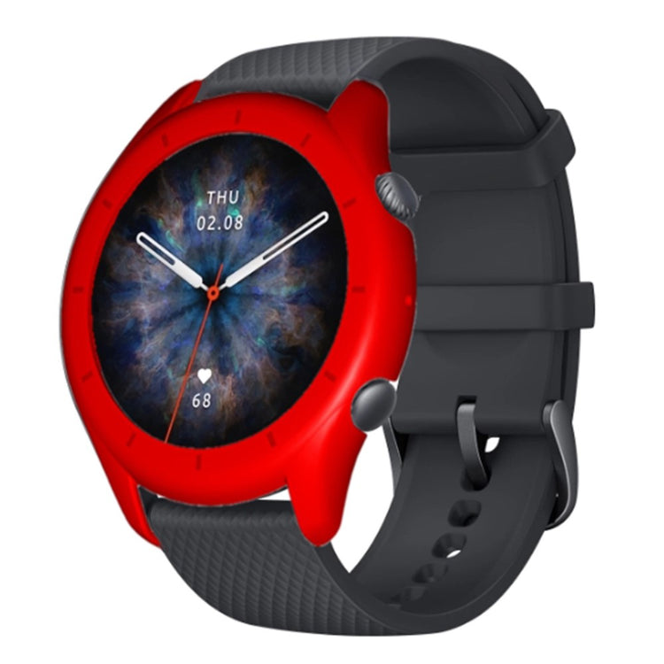 Stødsikker Silikone Universal Bumper passer til Amazfit GTR 3 / Amazfit GTR 3 Pro - Rød#serie_7