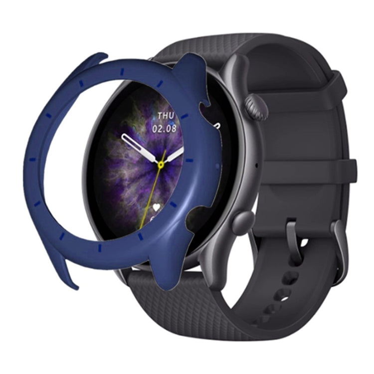 Stødsikker Silikone Universal Bumper passer til Amazfit GTR 3 / Amazfit GTR 3 Pro - Blå#serie_8