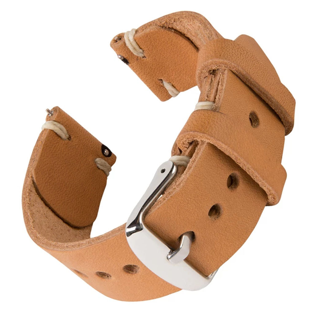 Steel hr leather strap online