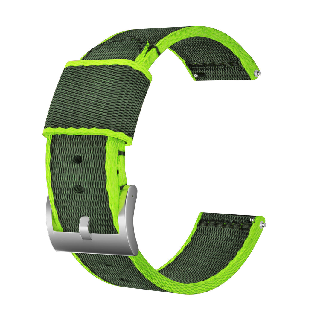 Helt Vildt Smuk Nylon Rem passer til 18mm - GrΓΈn#serie_bfwu101j