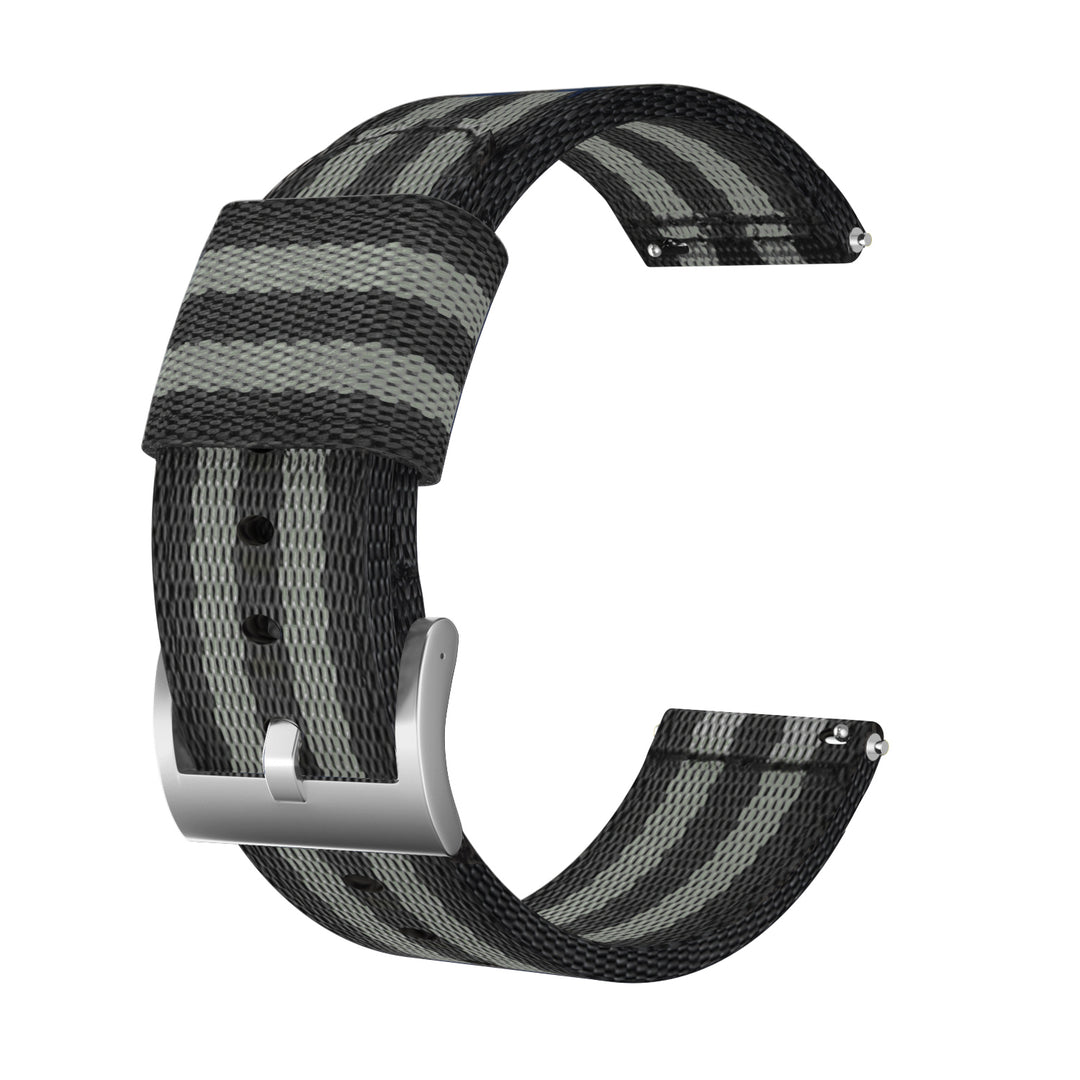 Super SkΓΈn Nylon Rem passer til 18mm - SΓΈlv#serie_bfwu101n