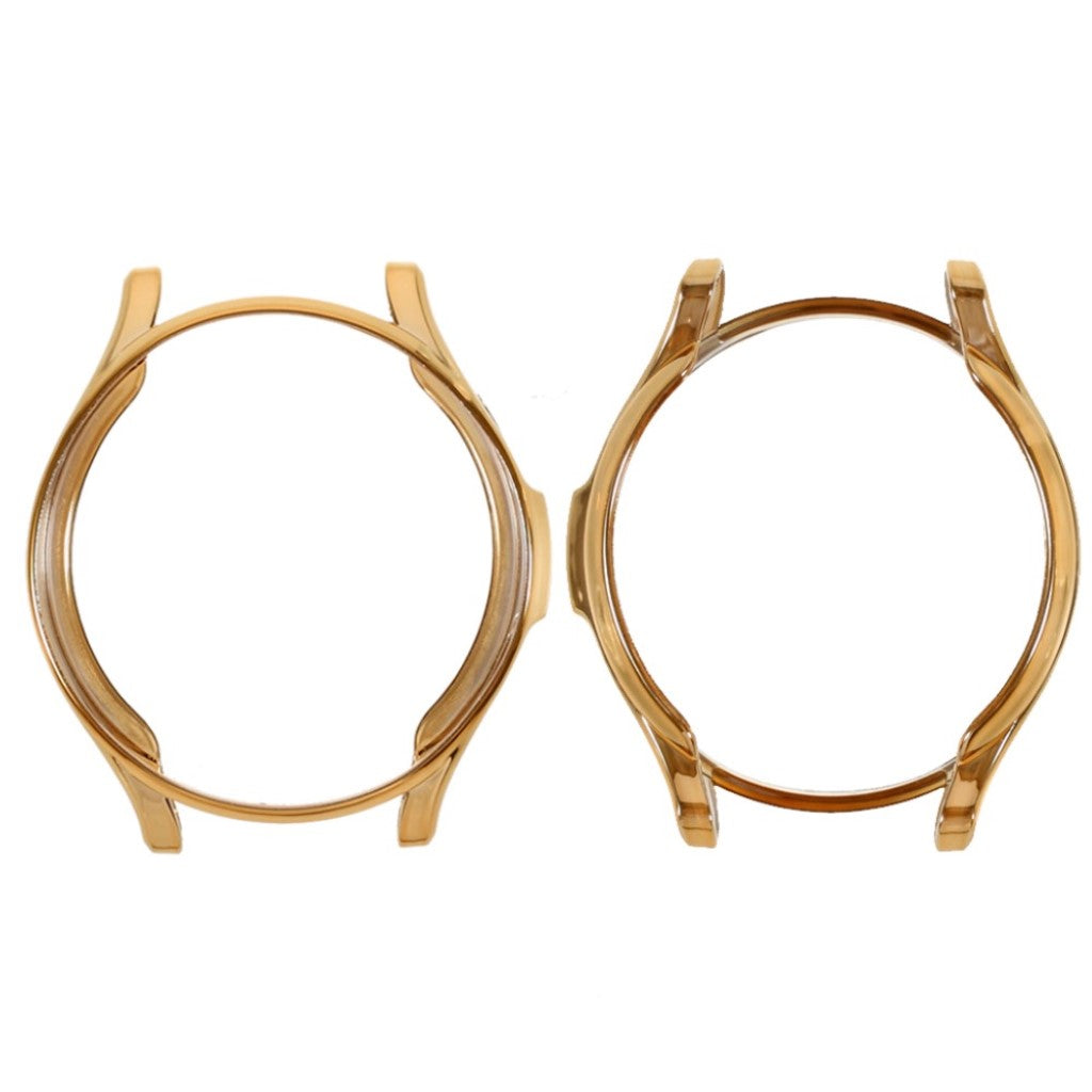 Rigtigt Fed Silikone Cover til Samsung Galaxy Watch 4 Classic (46mm) - Guld#serie_5