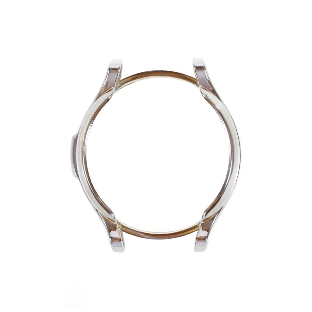 Rigtigt Fed Silikone Cover til Samsung Galaxy Watch 4 Classic (46mm) - Sølv#serie_8