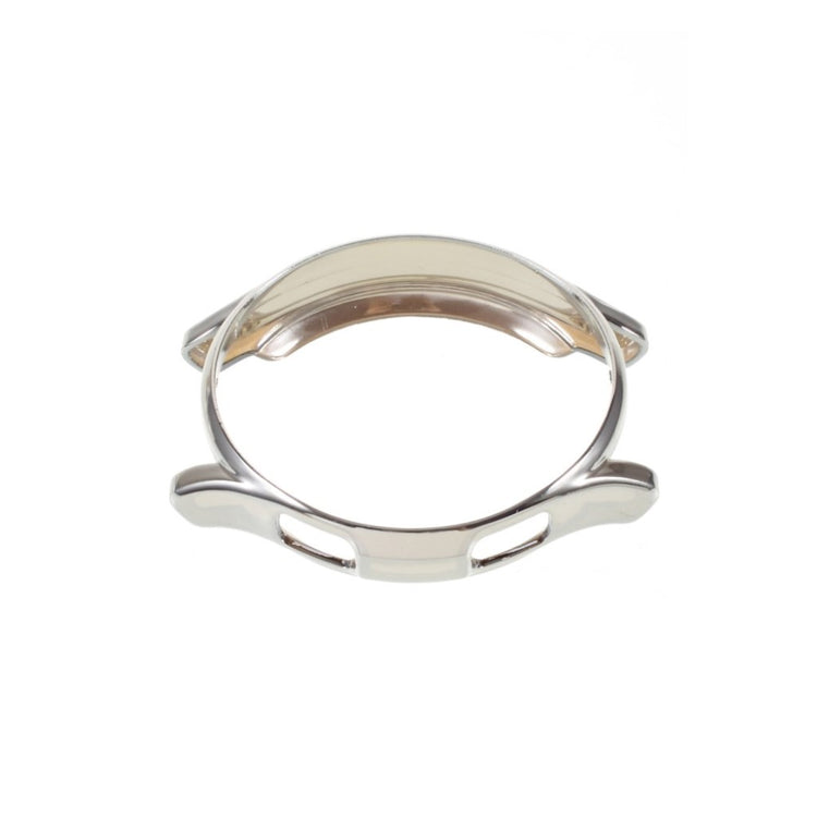 Rigtigt Fed Silikone Cover til Samsung Galaxy Watch 4 Classic (46mm) - Sølv#serie_8