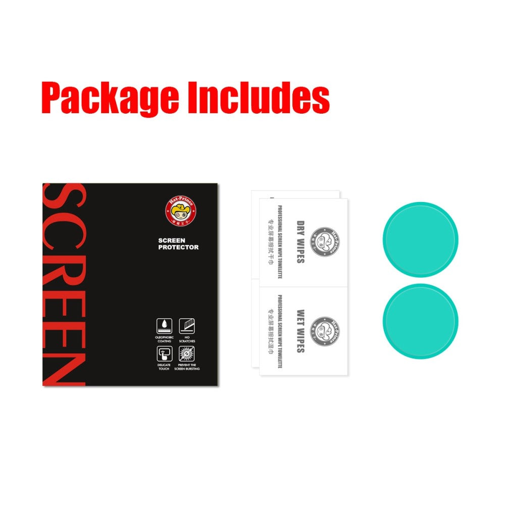 2stk Plastik Universal Skærmbeskytter til Samsung Galaxy Watch 5 (44mm) - Gennemsigtig#serie_950