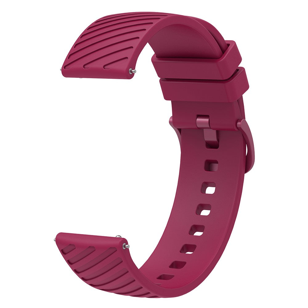 Cool Silikone Universal Rem passer til Smartwatch - Rød#serie_5