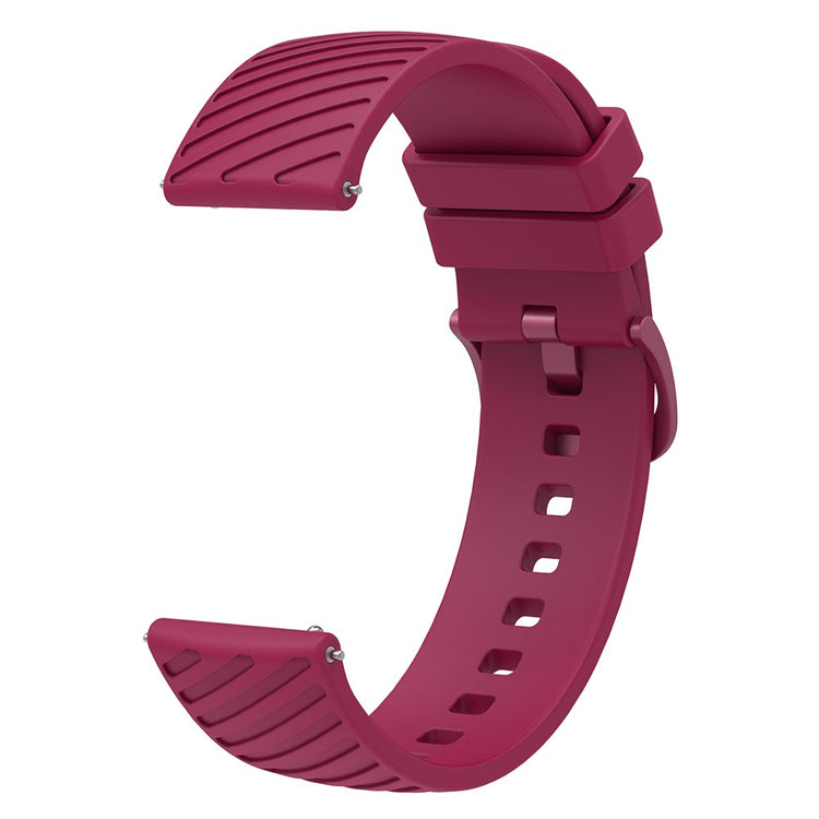 Cool Silikone Universal Rem passer til Smartwatch - Rød#serie_5