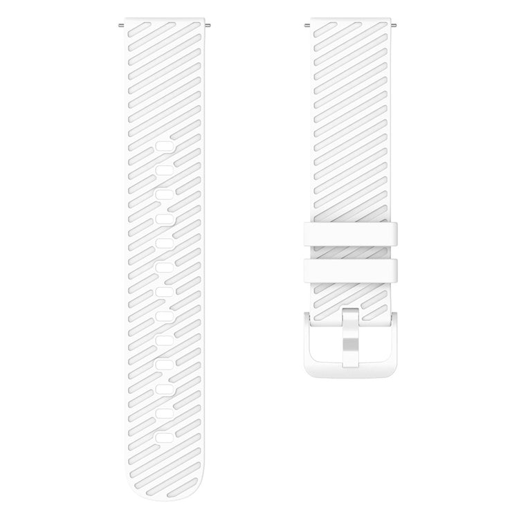 Cool Silikone Universal Rem passer til Smartwatch - Hvid#serie_8