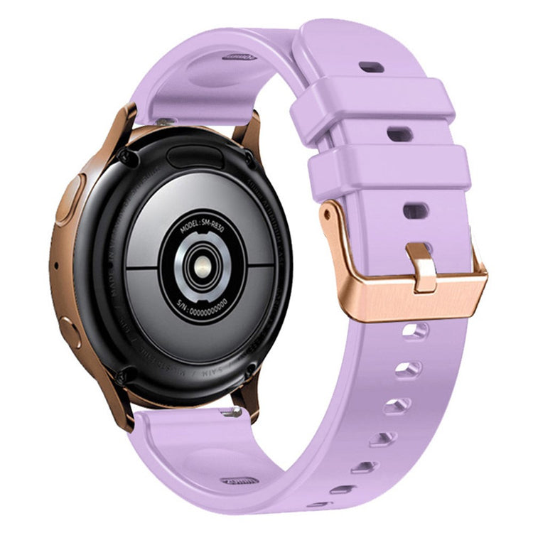 20mm Universal silicone strap - Light Purple#serie_6