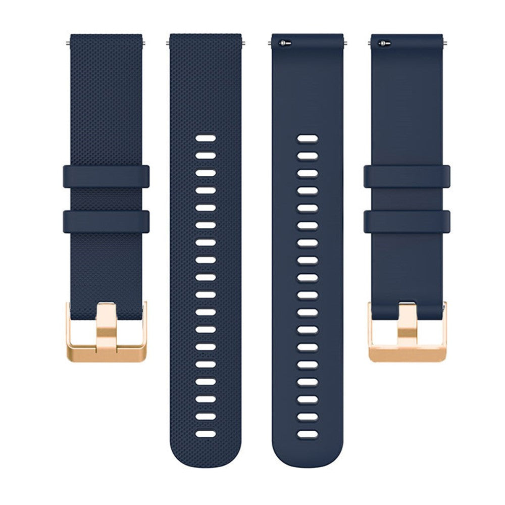 Pænt Silikone Universal Rem passer til Smartwatch - Blå#serie_10