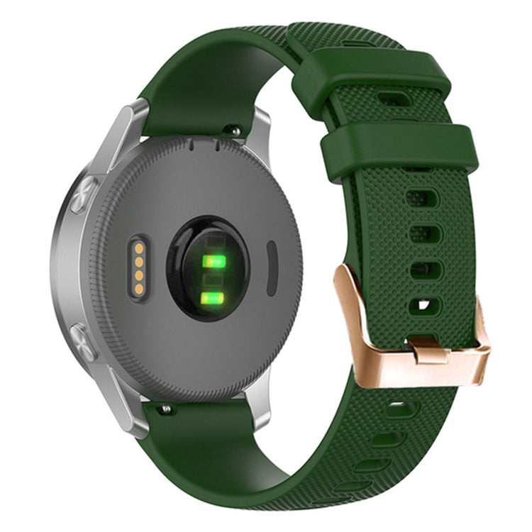 20mm Universal texture pattern silicone strap - Army Green#serie_7