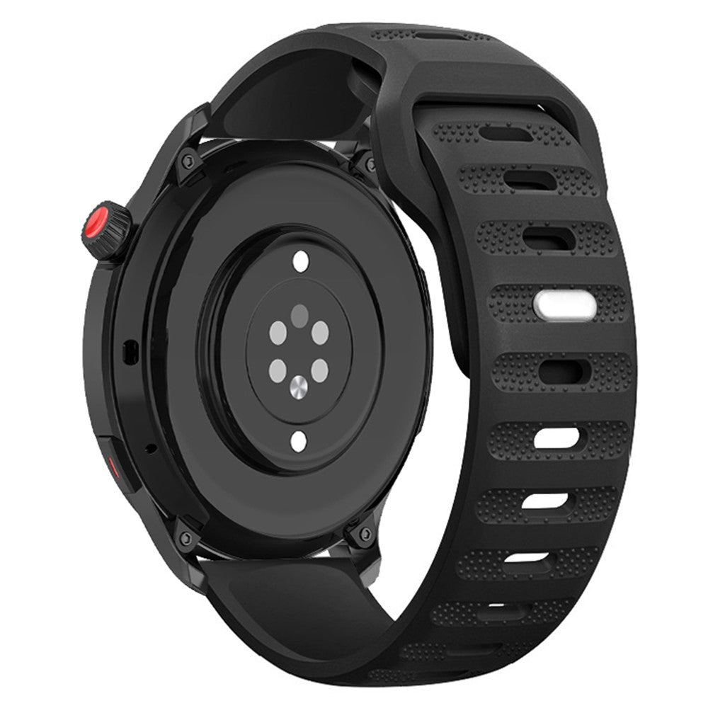 22mm Universal dot texture style strap - Black#serie_6