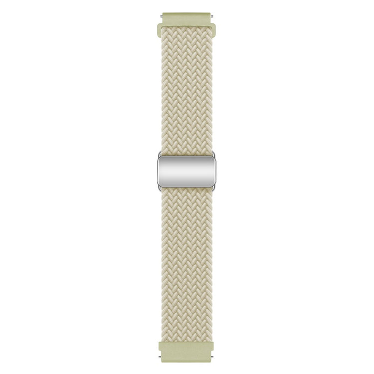 Vildt Godt Metal Og Nylon Universal Rem passer til Smartwatch - Sølv#serie_13