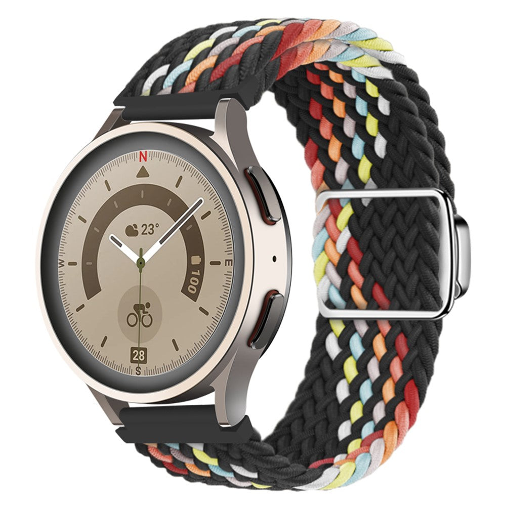 Vildt Godt Metal Og Nylon Universal Rem passer til Smartwatch - Flerfarvet#serie_18