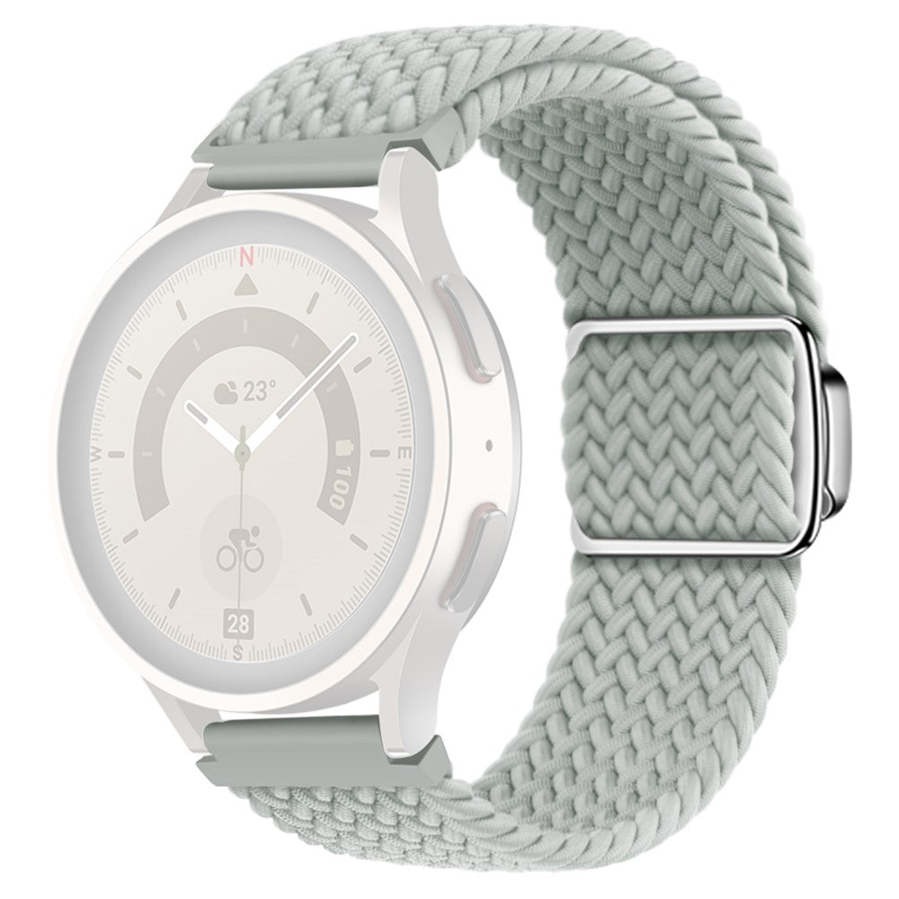 22mm Universal nylon strap with magnetic buckle - Light Grey#serie_7