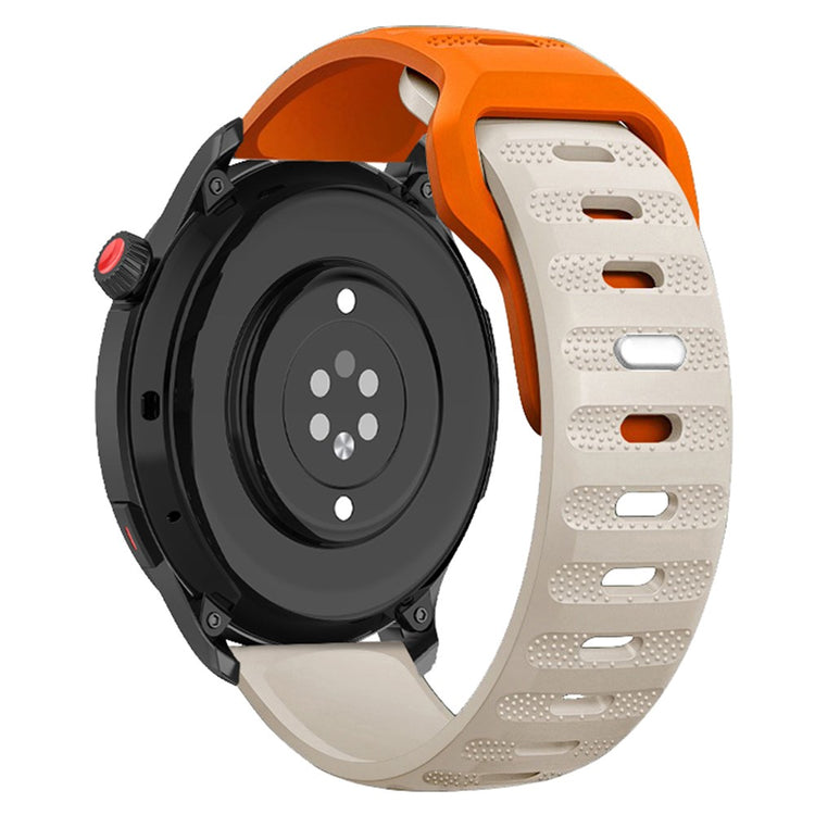 20mm Universal dot texture style strap - Orange+Starlight#serie_4