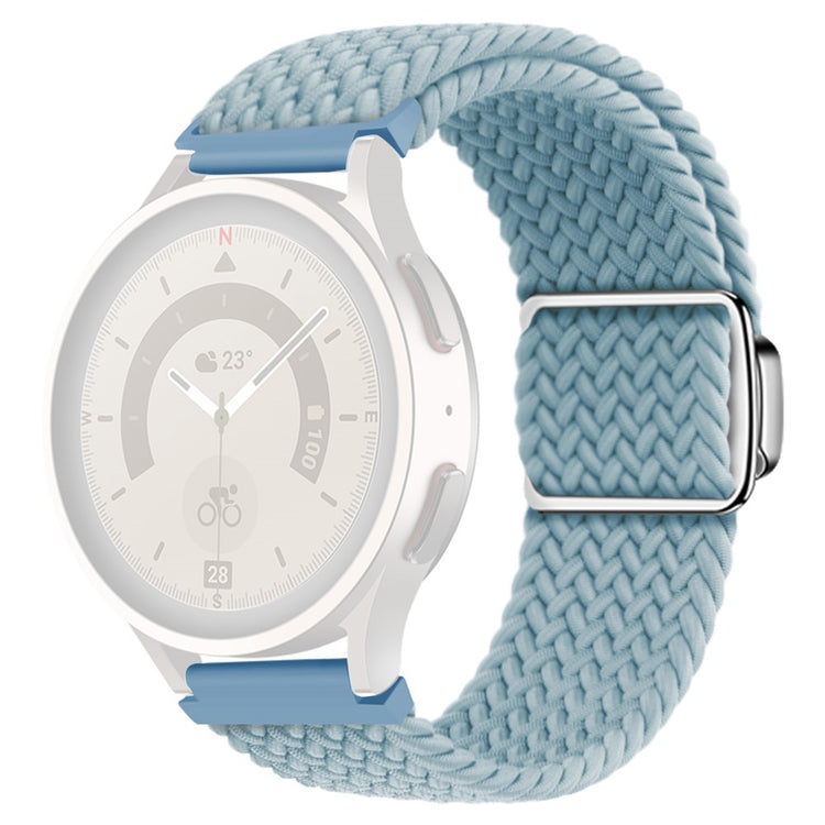 20mm Universal nylon strap with magnetic buckle - Cyan#serie_15