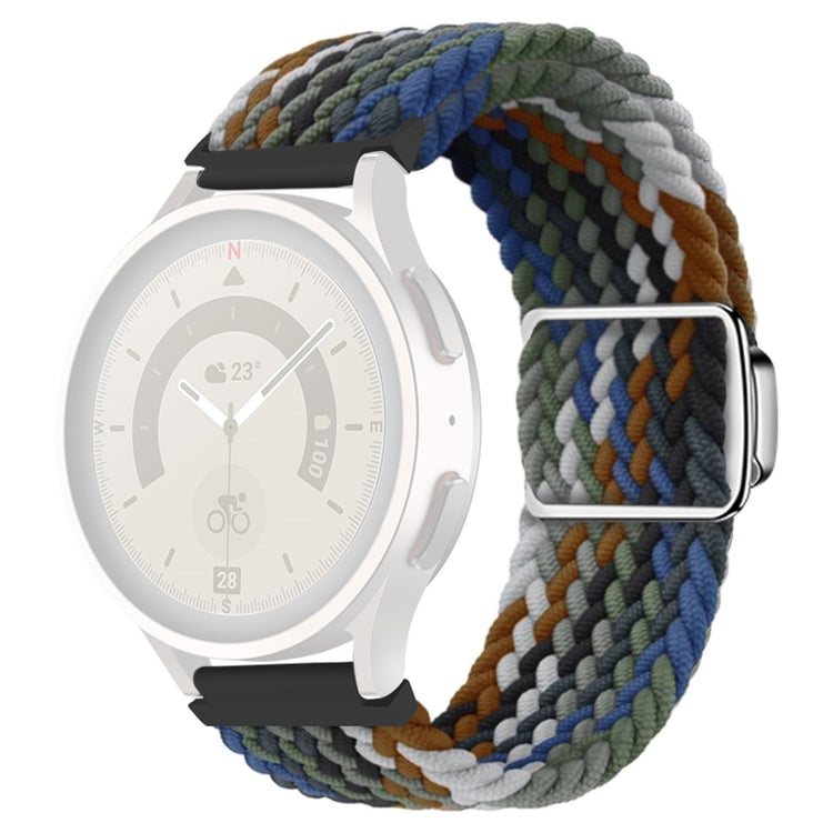 20mm Universal nylon strap with magnetic buckle - Colorful Jeans#serie_19
