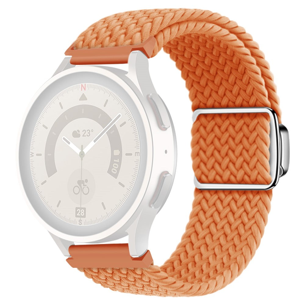20mm Universal nylon strap with magnetic buckle - Orange#serie_2
