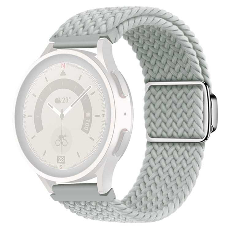 20mm Universal nylon strap with magnetic buckle - Light Grey#serie_7