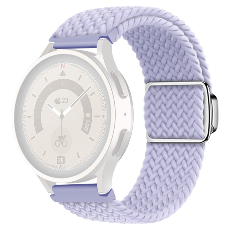 20mm Universal nylon strap with magnetic buckle - Misty Purple#serie_9