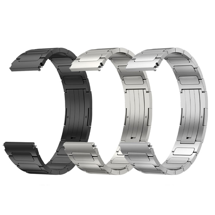 22mm Universal titanium alloy strap - Black#serie_3