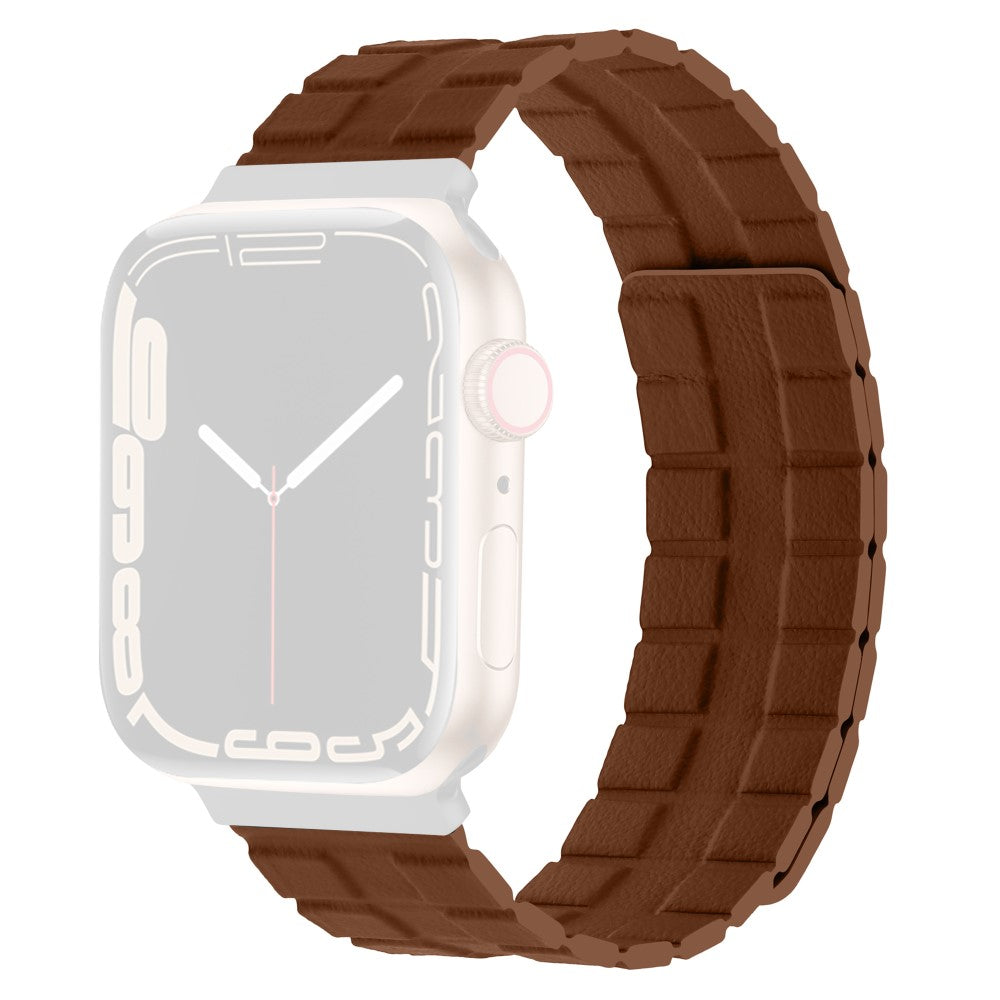 Mega Elegant Γgte LΓ¦der Universal Rem passer til Apple Smartwatch - Brun#serie_1