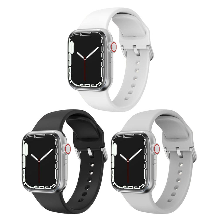 Helt Vildt Fed Silikone Universal Rem passer til Apple Smartwatch - Flerfarvet#serie_1