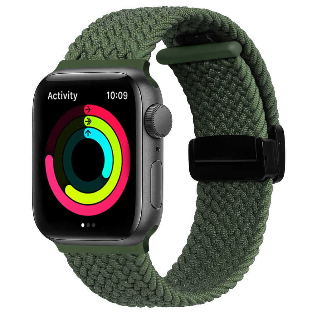 Godt Nylon Universal Rem passer til Apple Smartwatch - GrΓΈn#serie_1