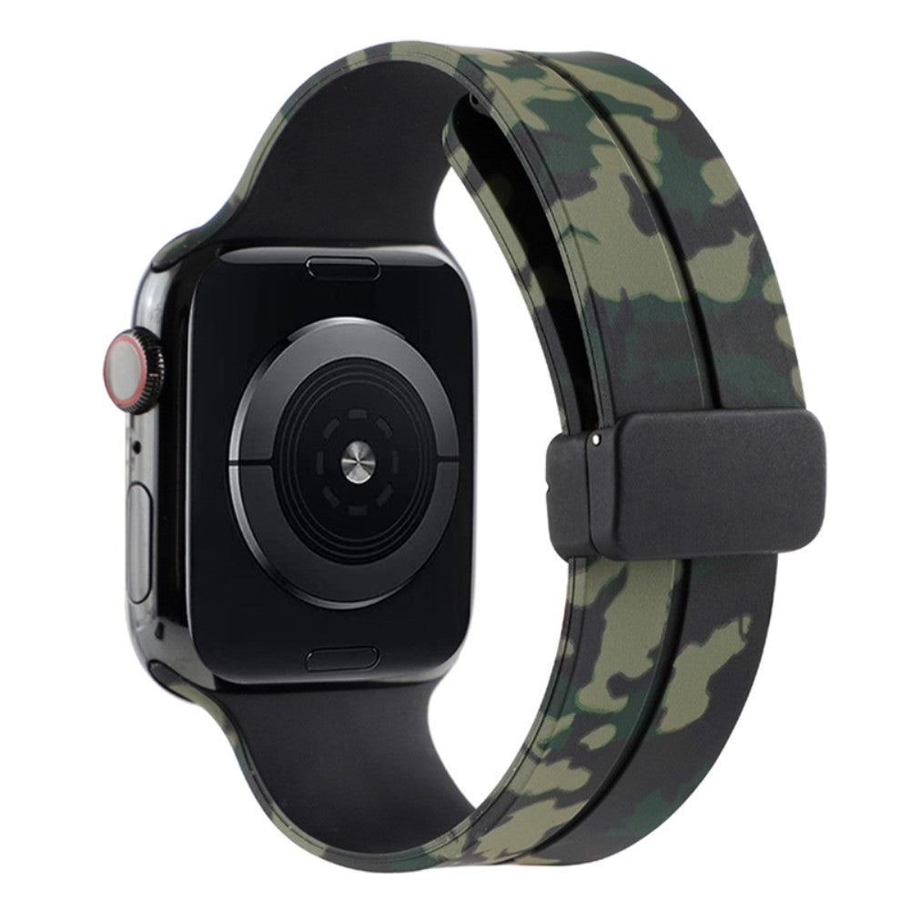Super Elegant Silikone Universal Rem passer til Apple Smartwatch - GrΓΈn#serie_1
