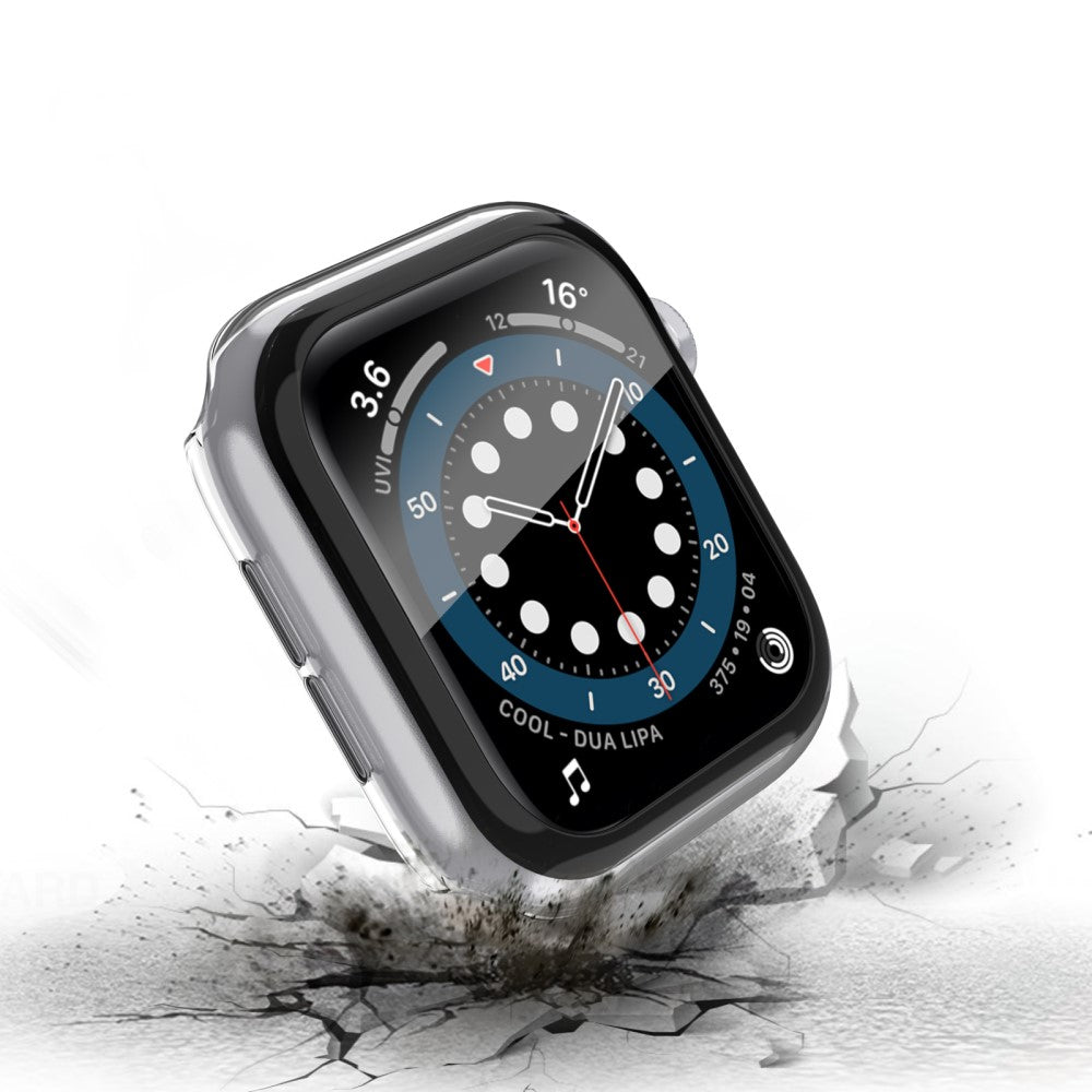 Mega Flot Universal Apple Cover med Skærmbeskytter i Plastik og Hærdet Glas - Gennemsigtig#serie_4