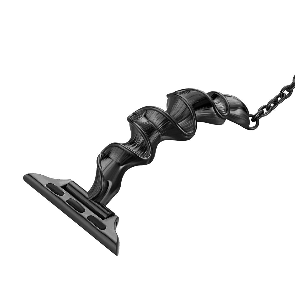 Vildt Hårdfør Metal Universal Rem passer til Apple Smartwatch - Sort#serie_1