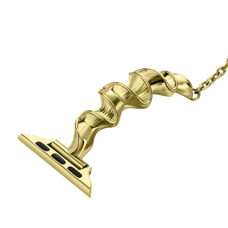 Vildt Hårdfør Metal Universal Rem passer til Apple Smartwatch - Guld#serie_2